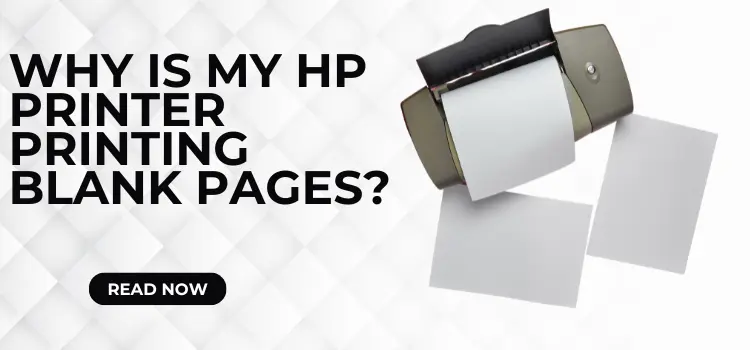 Why is My HP Printer Printing Blank Pages?